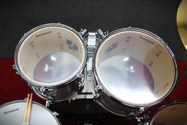 Ludwig Accent Fuse 20" 5pc Drum Kit - Silver Sparkle