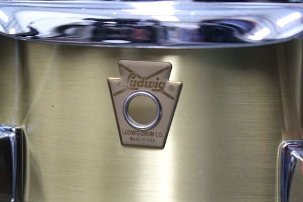 Ludwig Acro Brass 14" x 6.5" Snare Drum