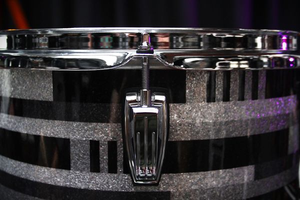 Ludwig Classic Maple FAB Shell Pack - Digital Black Sparkle