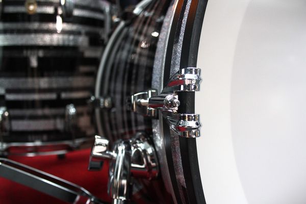 Ludwig Classic Maple FAB Shell Pack - Digital Black Sparkle