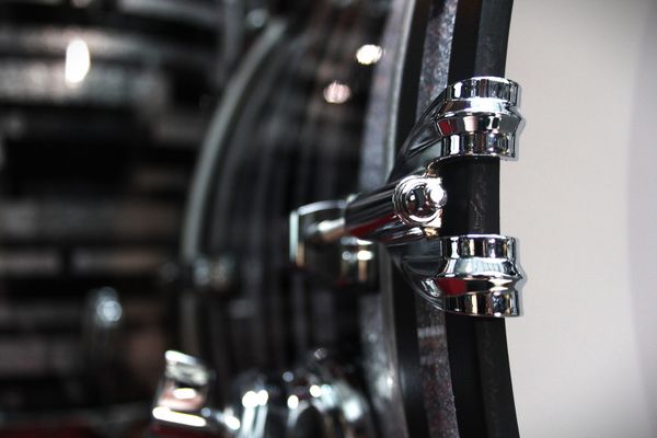 Ludwig Classic Maple FAB Shell Pack - Digital Black Sparkle