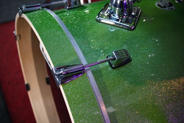 Ludwig Element Evolution 5pc 20” Drum Kit w/ Hardware & Cymbals - Mint Sparkle