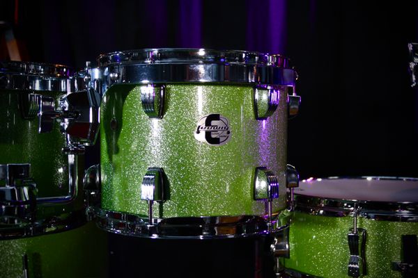 Ludwig Element Evolution 5pc 20” Drum Kit w/ Hardware & Cymbals - Mint Sparkle