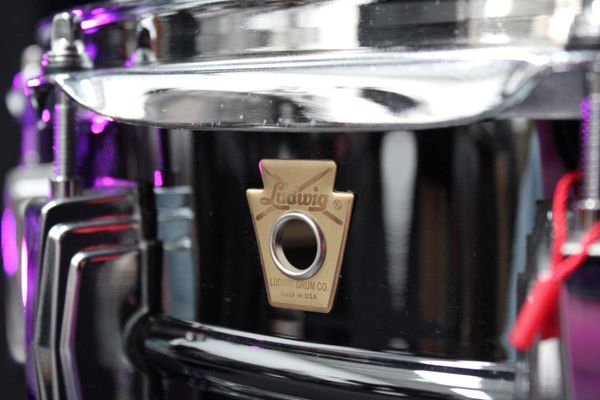 Super Ludwig Chrome Plated COB Snare Drum