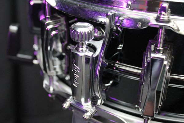 Super Ludwig Chrome Plated COB Snare Drum