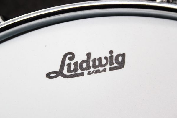 Ludwig Vistalite 50th Anniversary Acrylic 14" x 6.5" Snare Drum - Blue Clear Blue