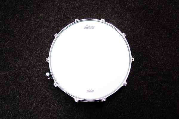 Ludwig Vistalite 50th Anniversary Acrylic 14" x 6.5" Snare Drum - Blue Clear Blue