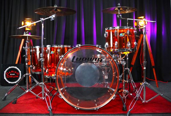 Ludwig Zep Set 26" 4pc Shell Pack - Amber