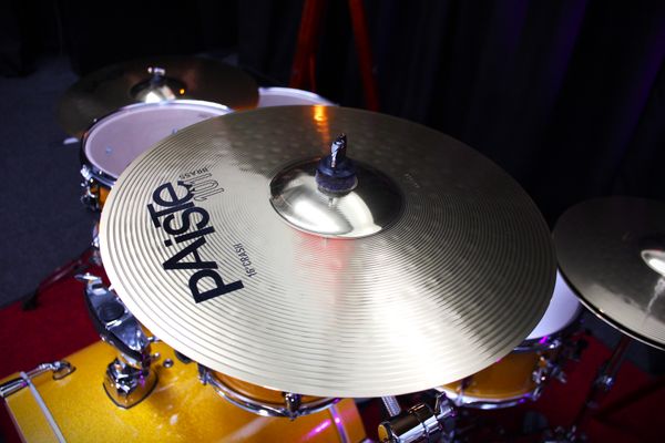 Mapex Mars Birch 22" Drum Kit w/ Hardware & Cymbals - Sunflower Sparkle