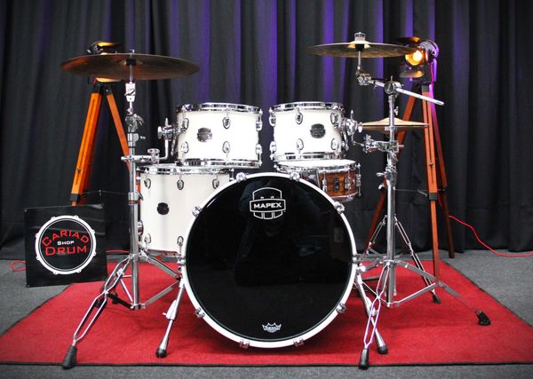 Mapex Saturn 22" Rock Shell Pack - Satin White