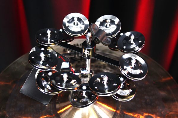 Meinl Headliner Hi-Hat Tambourine Duel Row