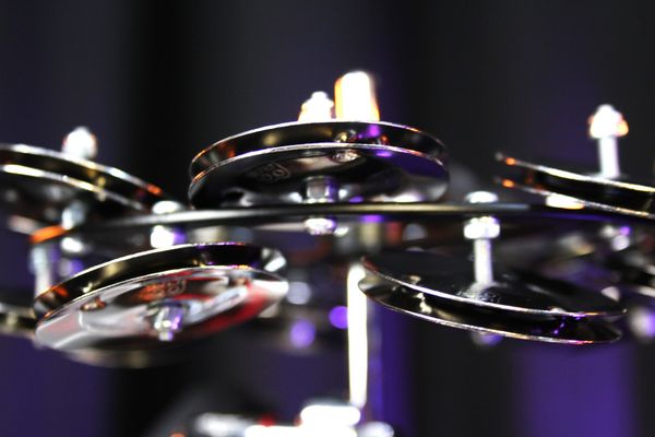 Meinl Headliner Hi-Hat Tambourine Duel Row