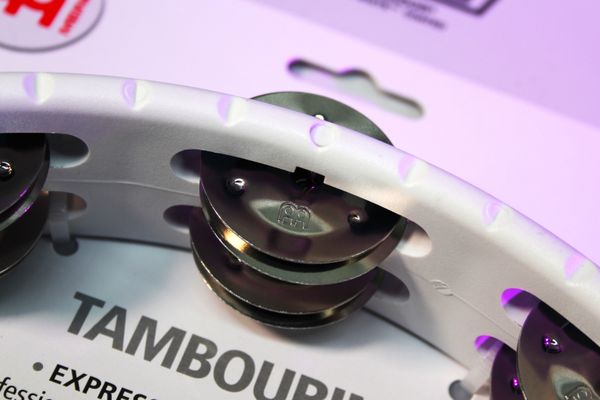 Meinl Headliner Series Handheld ABS Tambourine - White