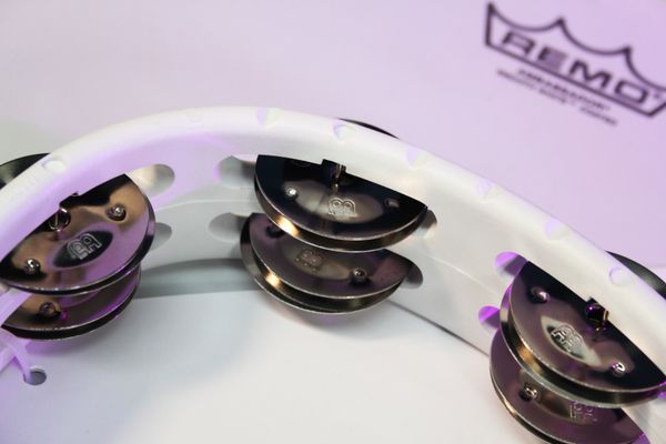 Meinl Headliner Series Handheld ABS Tambourine - White