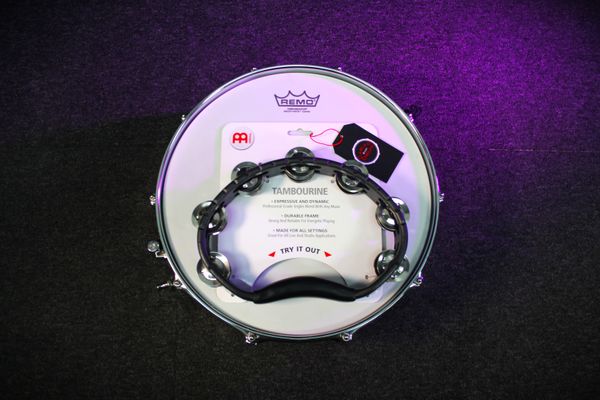 Meinl Headliner Series Handheld ABS Tambourine - Black