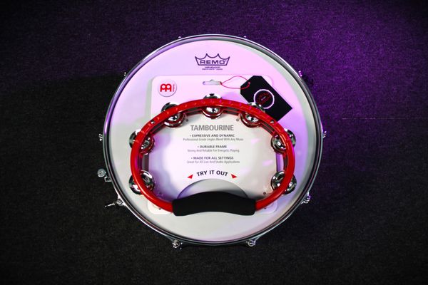 Meinl Traditional Handheld ABS Tambourine - Red