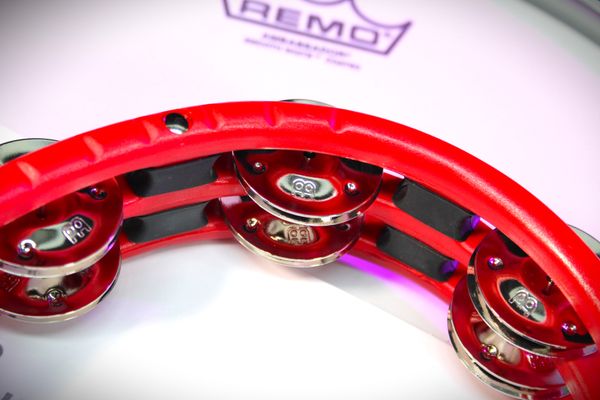 Meinl Traditional Handheld ABS Tambourine - Red