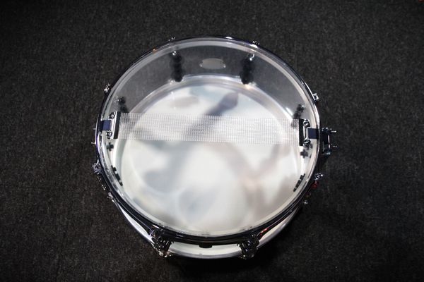 Natal Acrylic 14'' x 5'' Snare Drum - Transparent