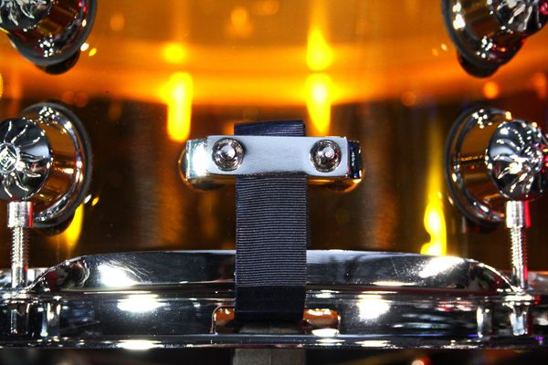 Natal Acrylic 14'' x 5.5 '' Snare Drum - Transparent Orange