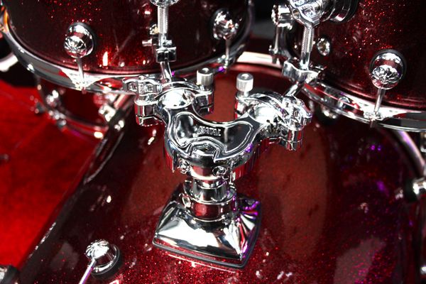 Natal Arcadia 5pc 22'' Drum Kit w/hardware - Burgundy Sparkle