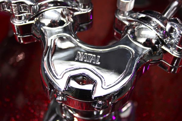 Natal Arcadia 5pc 22'' Drum Kit w/hardware - Burgundy Sparkle