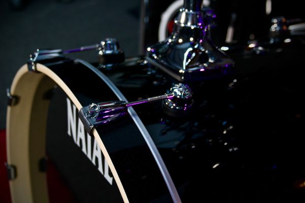 Natal Arcadia 5pc 22” Drum Kit w/Hardware - Black Sparkle