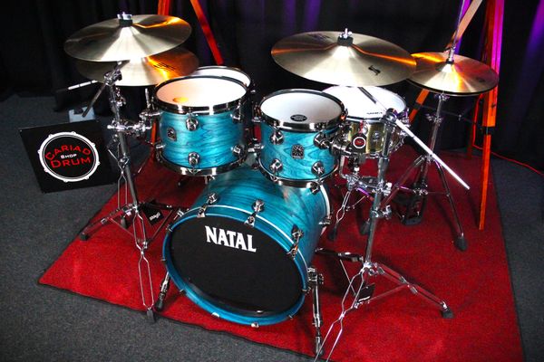 Natal Café Racer 4pc 20''/10''/12''/14'' Shell Pack -Cerulean Blue