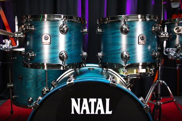 Natal Café Racer 5pc 22''/10''/12''/13''/16'' Shell Pack - Cerulean Blue
