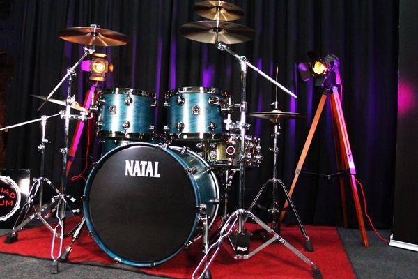 Natal Cafe Racer 4pc 22''/10''/12''/16'' Shell Pack - Cerulean Blue
