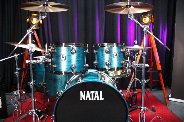 Natal Cafe Racer 5pc 22''/10''/12''/16''/18'' Shell Pack - Cerulean Blue