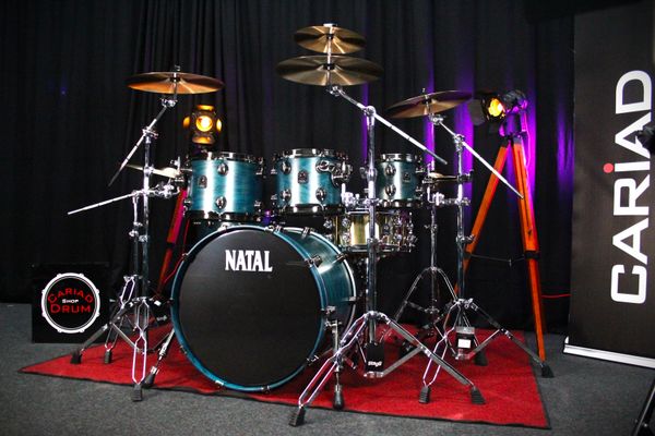 Natal Cafe Racer 5pc 22''/8''/10''/12''/16'' Shell Pack - Cerulean Blue