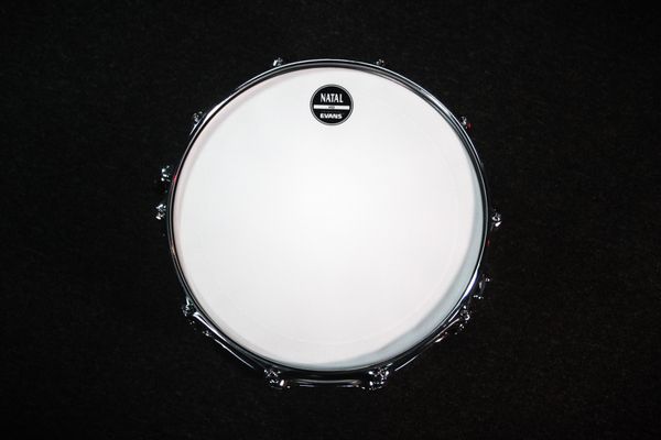 Natal Beaded Hammered Steel 14" x 7" Snare Drum