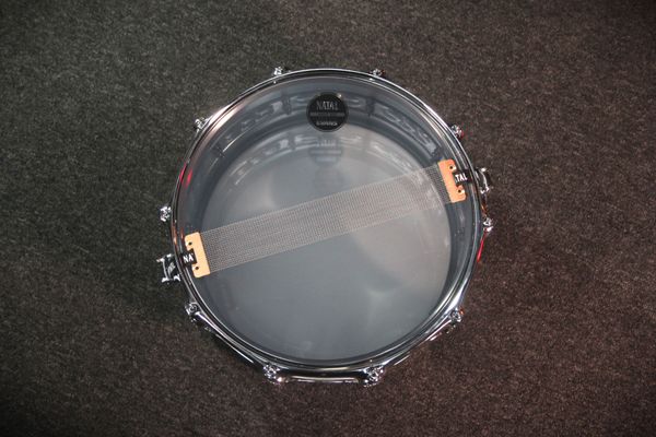 Natal Beaded Hammered Steel 14" x 7" Snare Drum