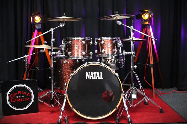 Natal Maple Originals 4pc 22'' Shell Pack - Copper Sparkle