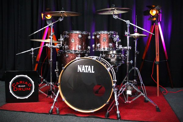 Natal Maple Originals 4pc 22'' Shell Pack - Copper Sparkle