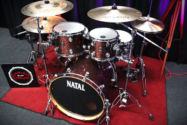 Natal Maple Originals 4pc 22'' Shell Pack - Copper Sparkle