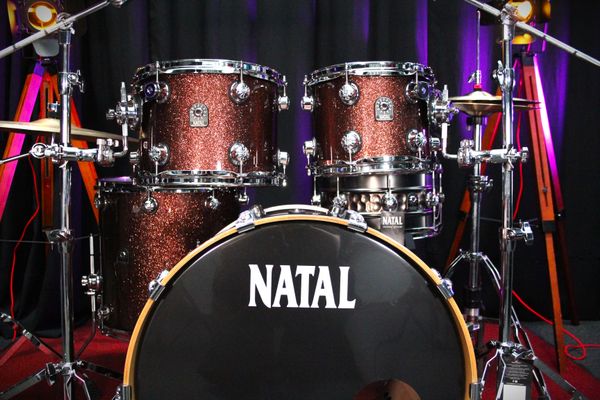 Natal Maple Originals 4pc 22'' Shell Pack - Copper Sparkle