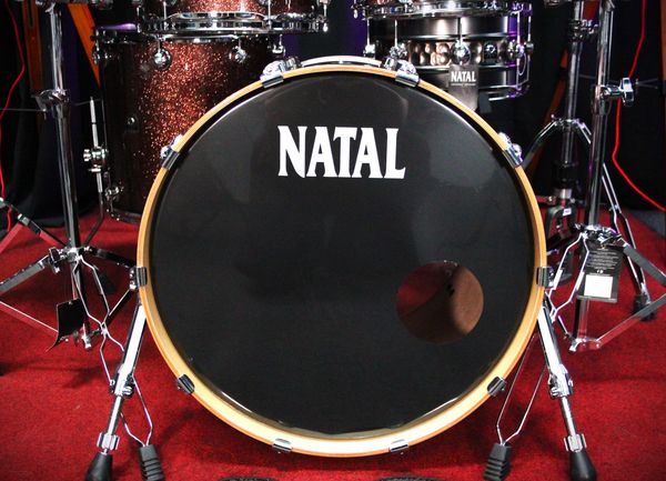 Natal Maple Originals 4pc 22'' Shell Pack - Copper Sparkle