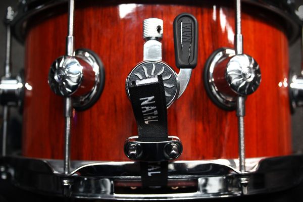 Natal Stave Bubinga 12" x 6.5" Snare Drum - Amber
