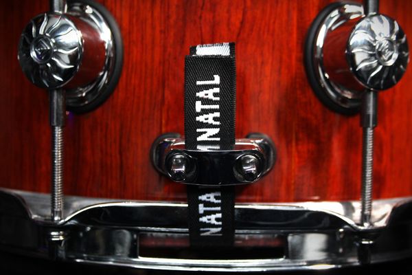 Natal Stave Bubinga 12" x 6.5" Snare Drum - Amber