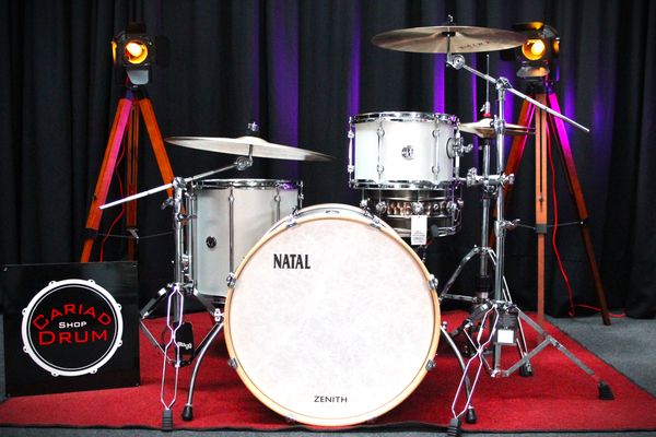 Natal Zenith 3pc 22'' Shell Pack - Silver Frost