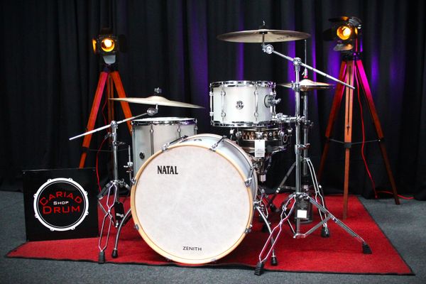 Natal Zenith 3pc 22'' Shell Pack - Silver Frost