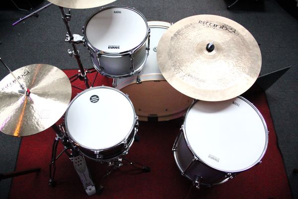 Natal Zenith 3pc 22'' Shell Pack - Silver Frost