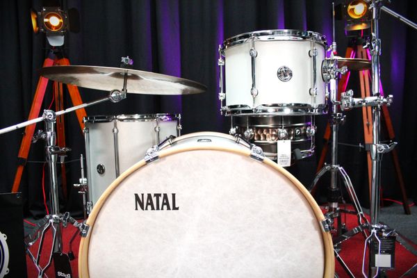 Natal Zenith 3pc 22'' Shell Pack - Silver Frost