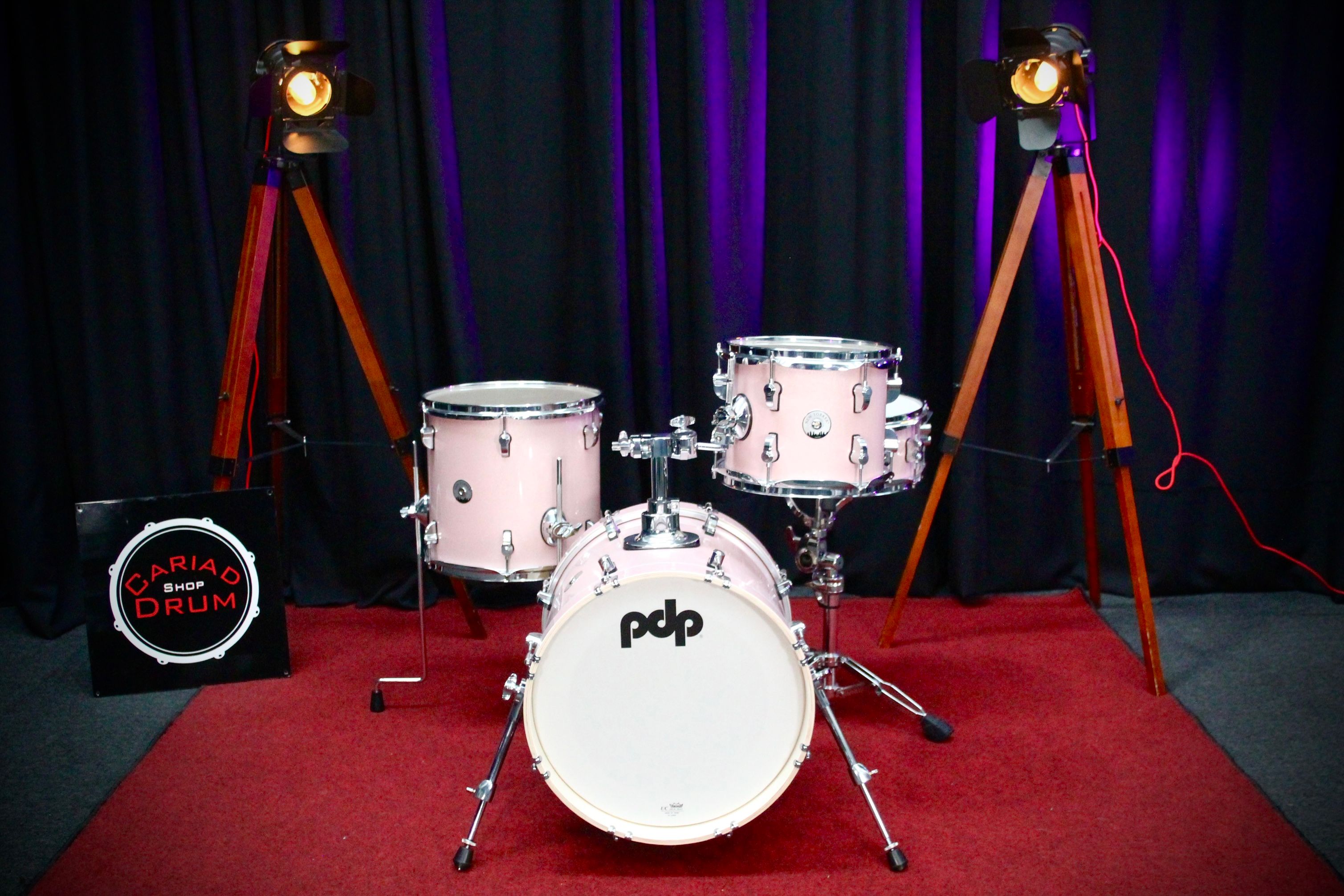 PDP By DW New Yorker Poplar 4pc 16” Shell Pack - Pale Rose 