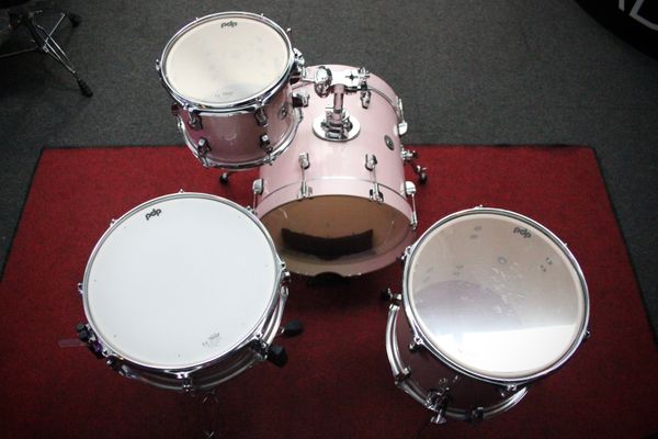 PDP By DW New Yorker Poplar 4pc 16” Shell Pack - Pale Rose 