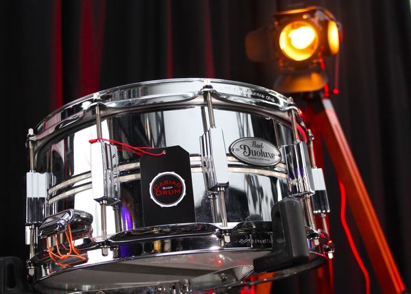 Pearl Duoluxe Chrome-Plated Brass 14" x 6.5" Snare
