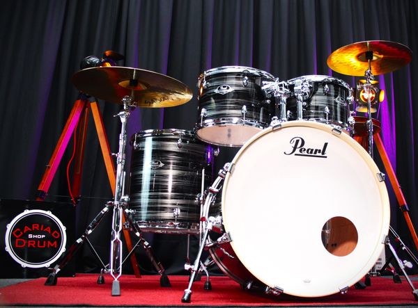 Pearl Export Rock Standard 22" 5pc Drum Kit - Graphite Silver Twist