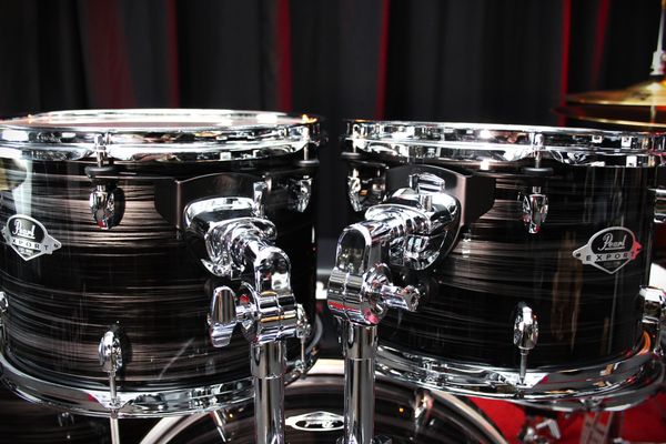 Pearl Export Rock Standard 22" 5pc Drum Kit - Graphite Silver Twist