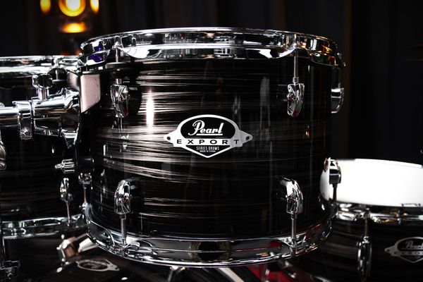 Pearl Export Rock Standard 22" 5pc Drum Kit - Graphite Silver Twist